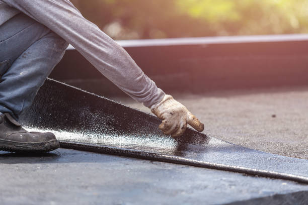 Professional Emergency Waterproofing technician working in Washington, WV